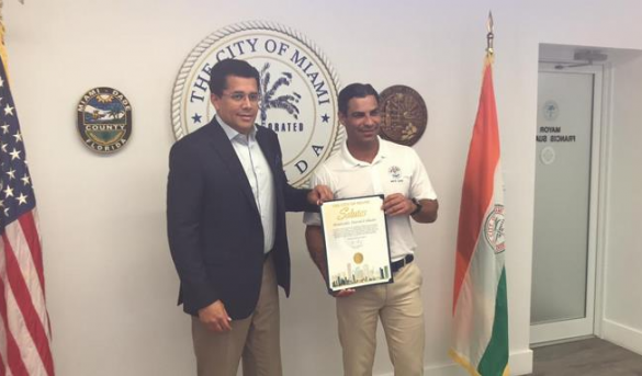 Ministro de Turismo, David Collado sostiene encuentro con alcalde de Miami para consolidar lazos y crecimiento del turismo