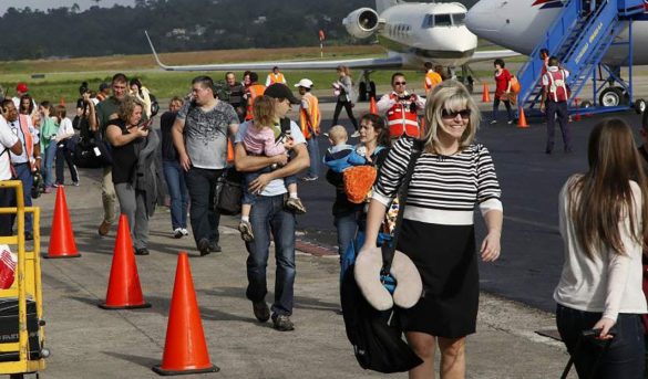Llegan 700 mil turistas a la República Dominicana durante primer trimestre