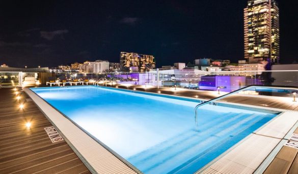 Este nuevo hotel boutique de Miami Beach tiene una piscina en la azotea y espectaculares vistas