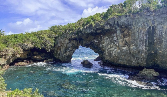 La Hondonada, Las Galeras, Samaná,  República  Dominicana,  bello lugar para conocer y disfrutar