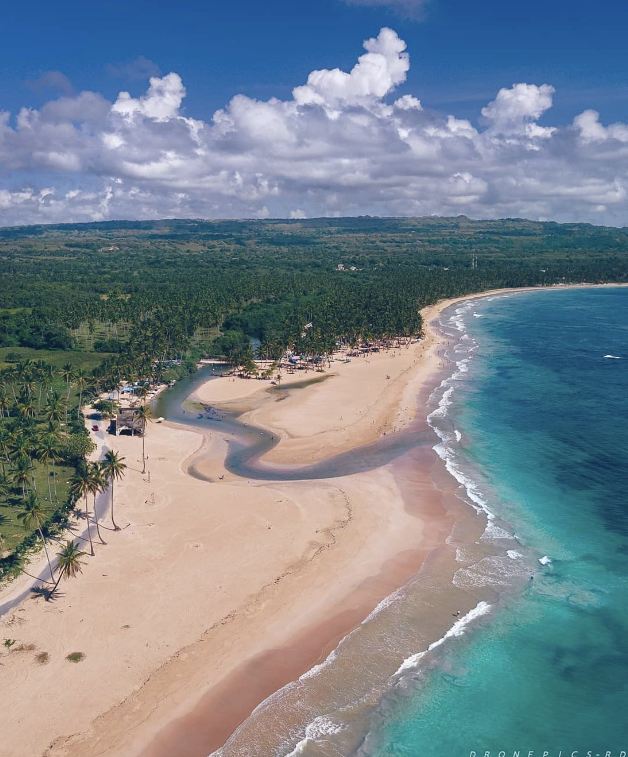 Playa La Entrada, Cabrera-Provincia María Trinidad Sánchez, Rep. Dominicana