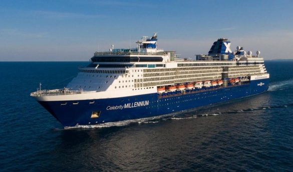 Dos pasajeros en el crucero Celebrity Millennium dan positivo por covid-19