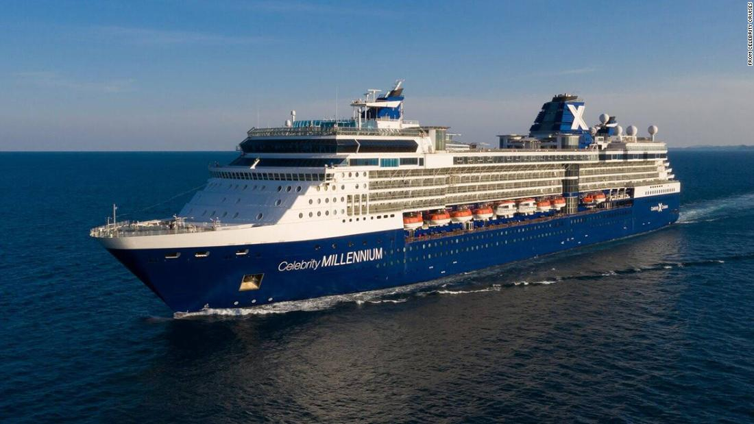 Dos pasajeros en el crucero Celebrity Millennium dan positivo por covid-19