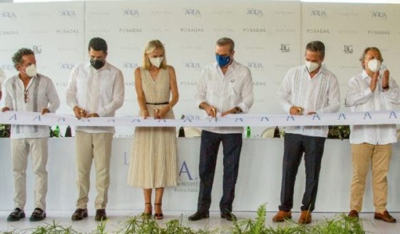 Presidente Luis Abinader inaugura Live Aqua Beach Resort Punta Cana