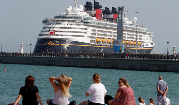 Estados Unidos autorizó la navegación de un crucero de prueba de Disney