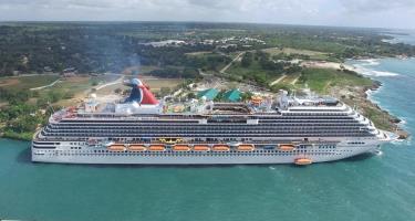 Crucero Carnival retorna a La Romana con 2,650 cruceristas a bordo