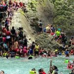 Río Partido está a punto de colapsar debido a la gran cantidad de turistas que llegan sin control