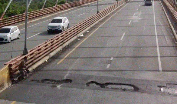 Atención viajero del Este, MOPC anuncia cierre puente Mauricio Báez en SPM por reparación