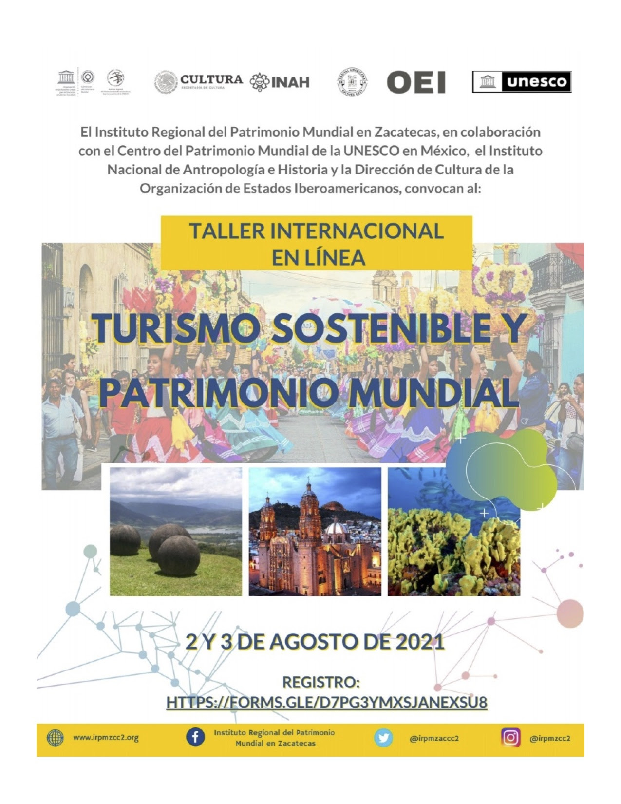 Taller internacional: Turismo sostenible y patrimonio mundial