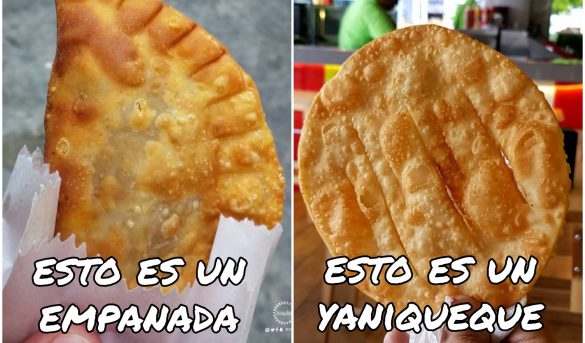 Platillos de la comida callejera dominicana