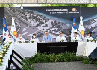 Mitur presenta proyecto mejoramiento de Malecón Santo Domingo Este con una inversión de 550 millones de pesos