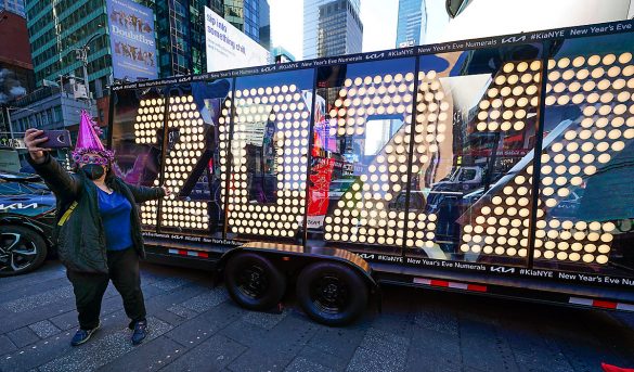Reducen celebración de Año Nuevo en Times Square debido a ómicron