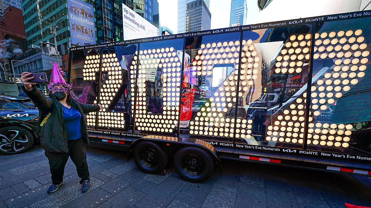 Reducen celebración de Año Nuevo en Times Square debido a ómicron