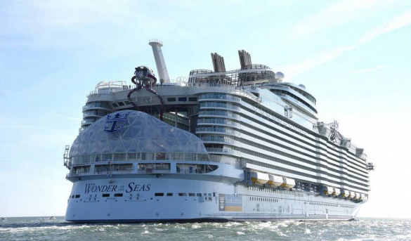 El nuevo crucero más grande del mundo viajará al Caribe desde Florida en 2022