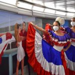 El arte dominicano llega en forma de mural al metro de Madrid