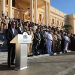 Presidente Abinader encabeza homenaje a la Bandera