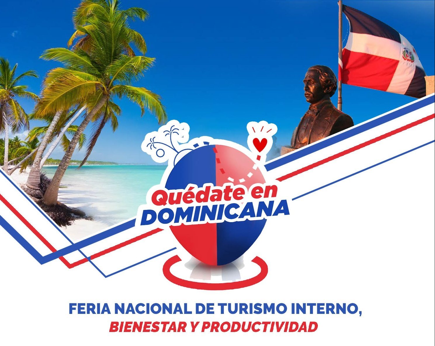 Todo listo para la Feria Turística Quédate en Dominicana