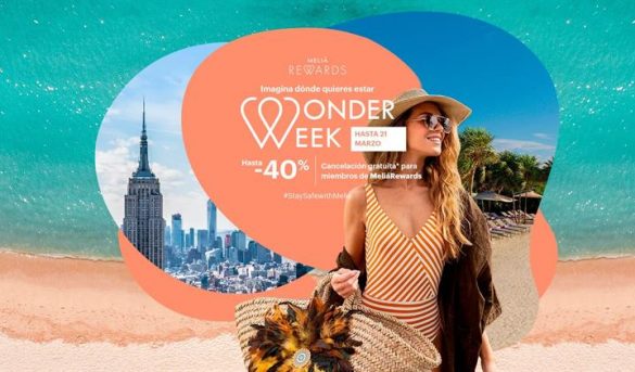Meliá lanza descuentos de hasta 40% con su campaña ‘Wonder Week’