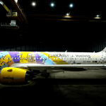 Vueling decora uno de sus aviones en homenaje al festival de Eurovisión