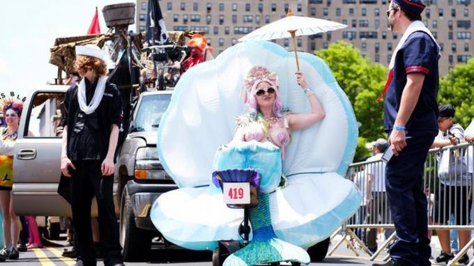 Regresa el Desfile de las Sirenas a New York, uno de sus eventos más peculiares