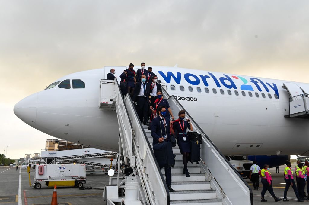 World2fly estrena el Oporto-Punta Cana con 400 pasajeros a bordo