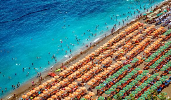 Las playas en Italia un lujo para ricos