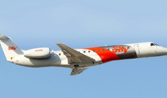 Aerolínea Sky High inicia operaciones hacia Aruba