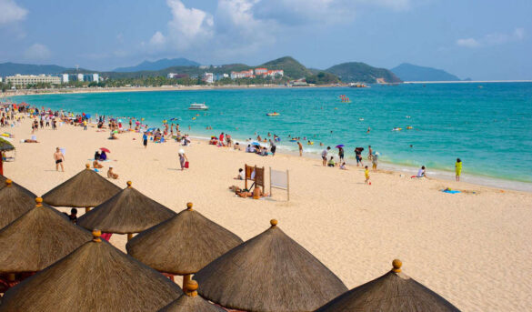 Así es el “Hawái chino” donde están varados 80 mil turistas por Covid-19