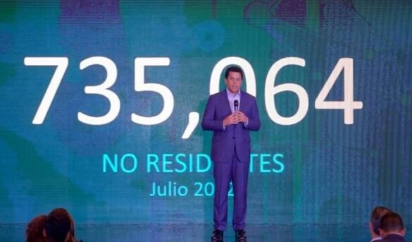 República Dominicana recibió 735,000 visitantes en el mes de julio