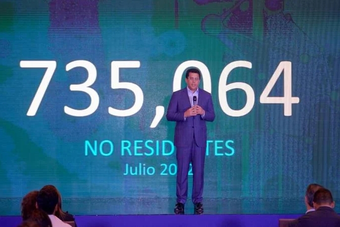República Dominicana recibió 735,000 visitantes en el mes de julio