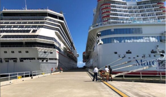 13,500 cruceristas se encuentran disfrutando de la oferta turística de Puerto Plata.