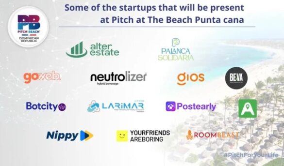 30 startups internacionales han sido escogidas para presentar sus proyectos en la sexta edición de Pitch At The Beach en República Dominicana
