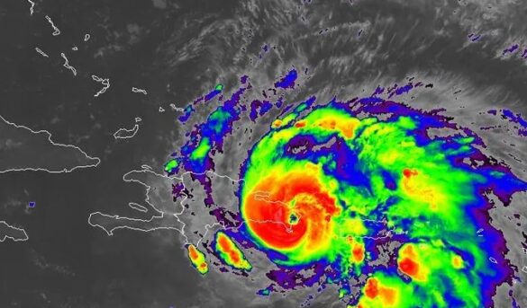Fiona entró al país a las 3:30 de la madrugada