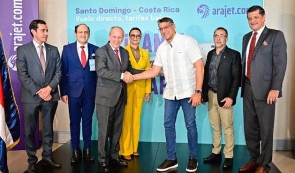 Arajet inaugura ruta aérea entre Costa Rica y Rep. Dominicana