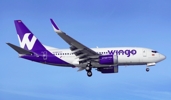 Colombiana Wingo aumentará vuelos a Santo Domingo y Punta Cana