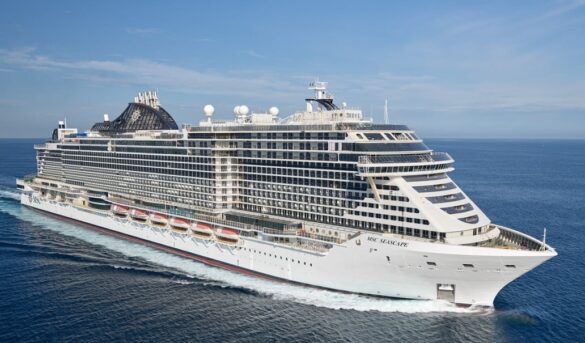 El nuevo crucero MSC Seascape vendrá a RD en diciembre y presenta por primera vez una Boutique de relojes en el mar