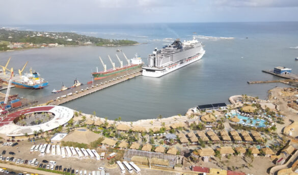 Puerto Plata brilla en cruceros con la mayor embarcación que toca RD