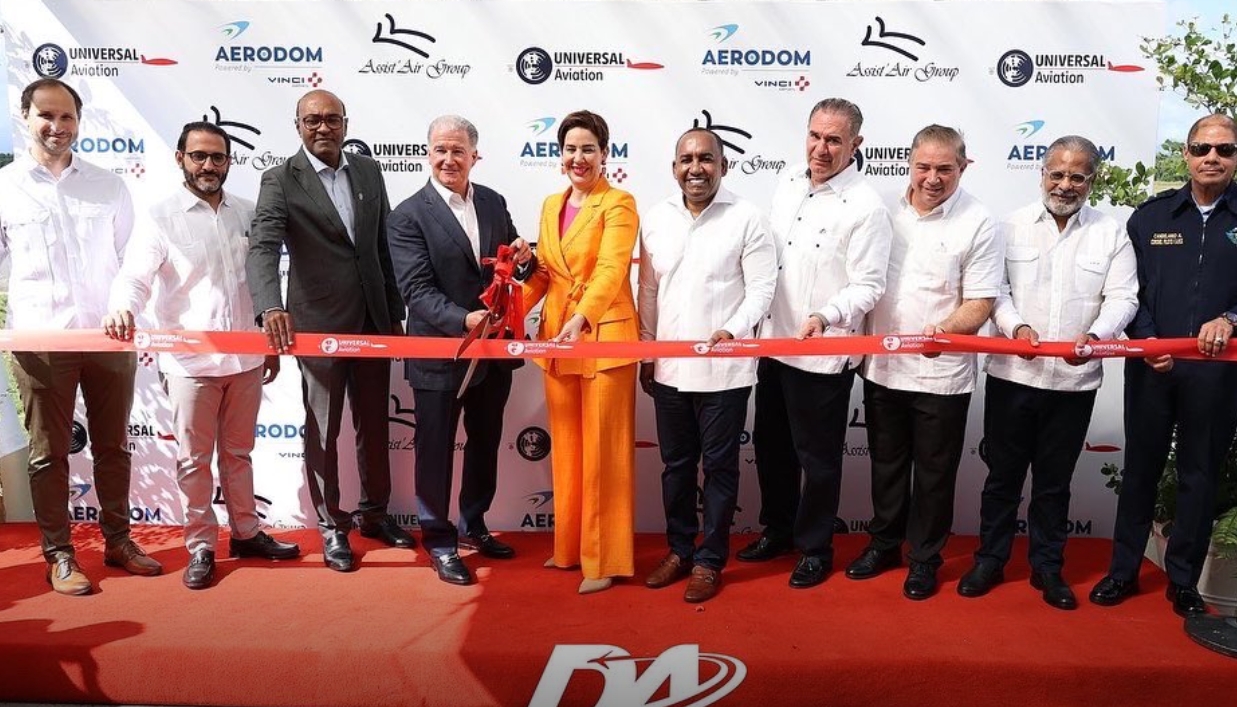 Universal Aviation y AERODOM dejan en operación vuelos ejecutivos en el Aeropuerto Internacional La Isabela