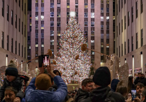 El encendido del icónico árbol de Navidad del Rockefeller Center