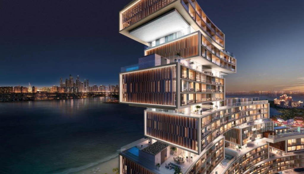 Un «Tetris» hecho de oro y mármol: el último hito hotelero de Dubái