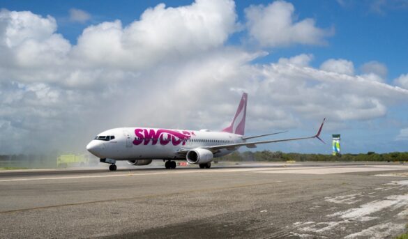 Swoop lanza vuelo a Punta Cana desde Hamilton, Canadá