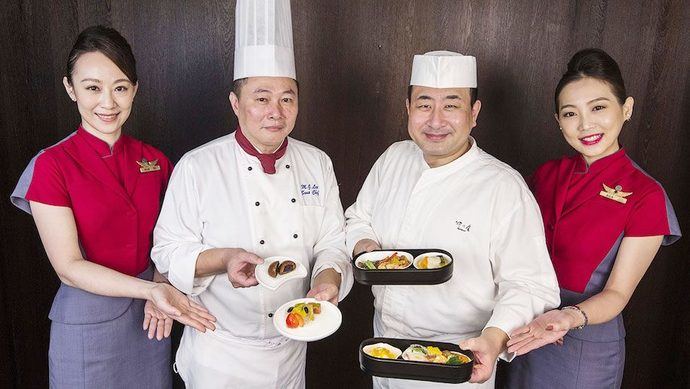China Airlines presenta en su clase ejecutiva una oferta gastronómica japonesa a bordo