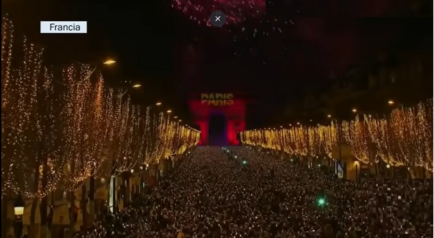 Masivas celebraciones marcan el fin de año en mayoría de países