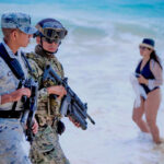 México militariza sus playas