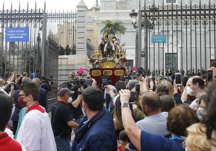 Semana Santa 2023 en Madrid: procesiones, recorrido y cortes de tráfico en el Domingo de Ramos