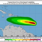 La incidencia indirecta de la tormenta Bret empezaría a sentirse en RD el viernes