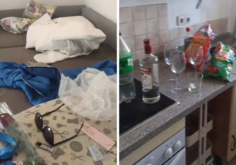 La dueña de un Airbnb muestra indignada cómo le han dejado el piso tres chicas: «Salen echas un pincel pero son sucias e inútiles»