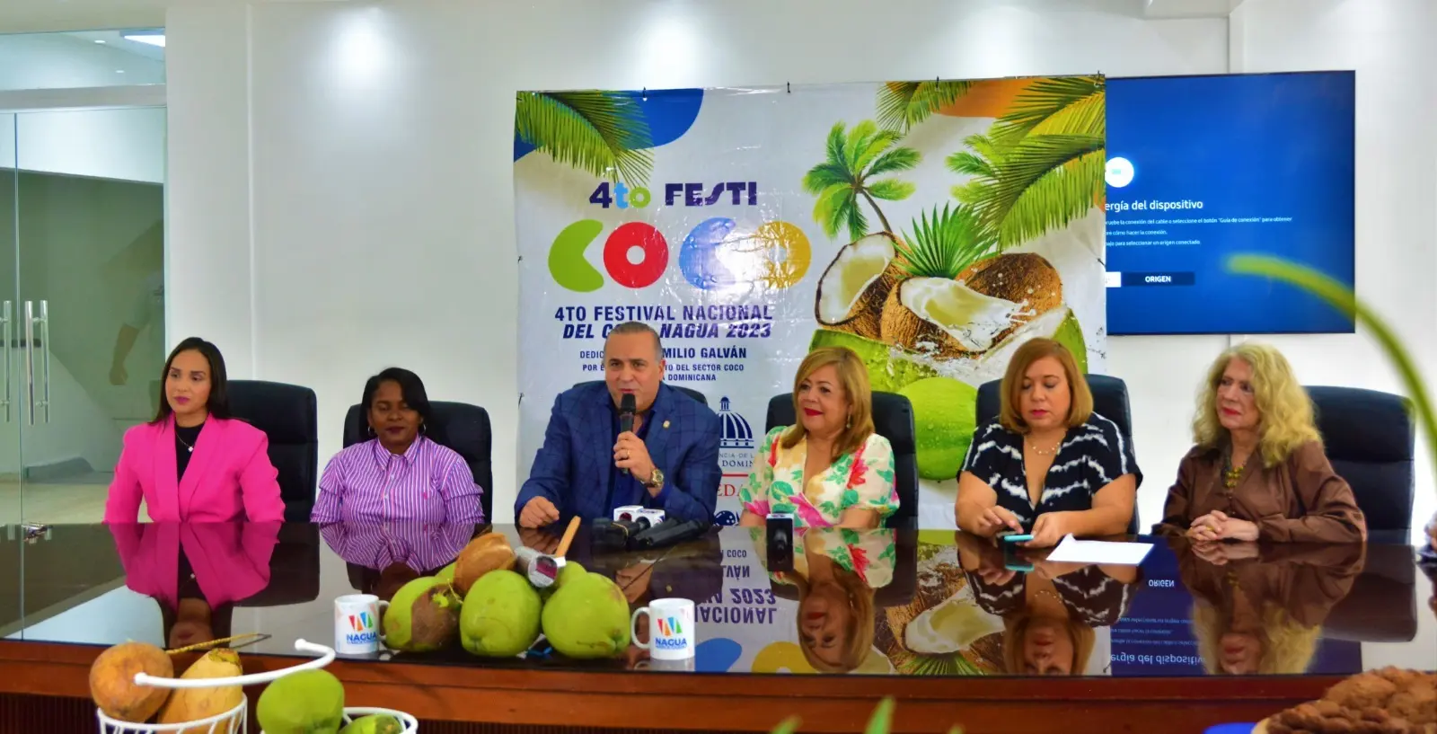 El 33% volumen coco del país se produce en Nagua provincia María Trinidad Sánchez