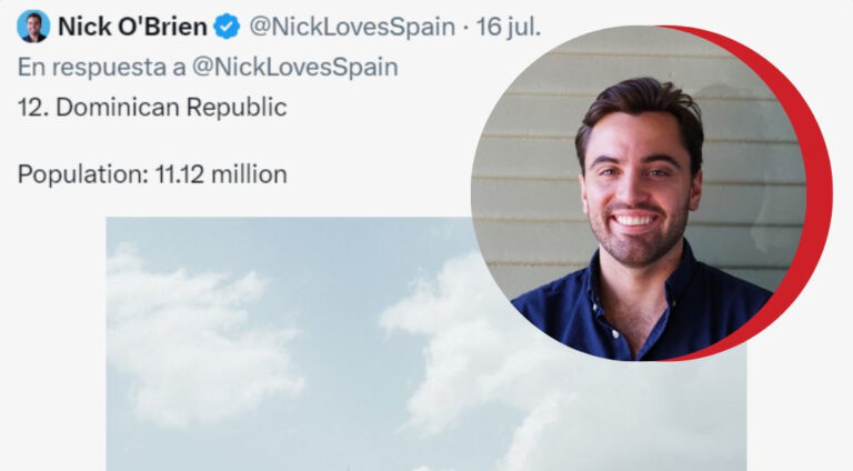 Nick O’Brien, el «influencer de turismo» que desata la ira de dominicanos