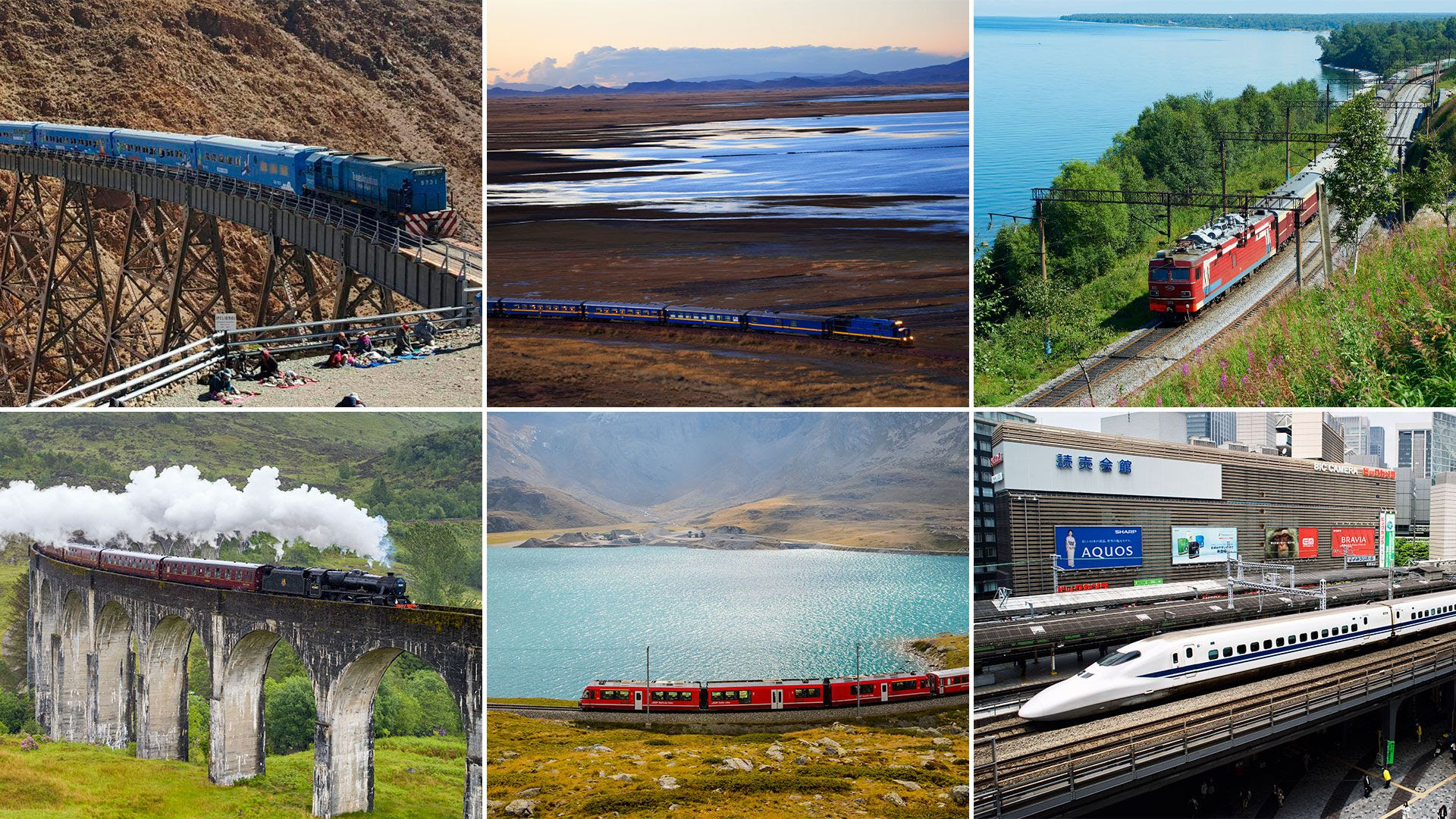 Del Tren a las Nubes en Salta al Transiberiano en Rusia, los 10 viajes en tren más maravillosos del mundo